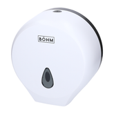 Dispensaor e papel higienico blanco